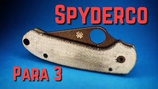 Knife Customizing - Spyderco Para 3 #makeover