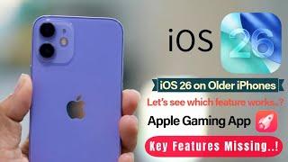 iOS 26 Features Supported Older iPhone's | Watch this Before Installing iOS 26 in Telugu