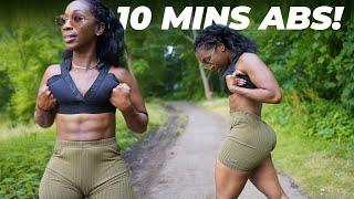 10 MIN FLAT BELLY AB WORKOUT || Full Body FAT BURN