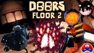 Doors 2 - ALL ENTITIES of FLOOR 2 OFFICIALLY CONFIRMED (New monsters) 