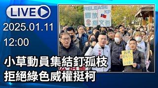 【LIVE直播】小草動員集結釘孤枝　拒絕政治干預司法綠色威權｜2025.01.11