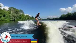 2020 Online WRS Series Event #2 - Outlaw Women Skim - Maryna Mykhalko