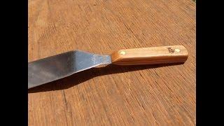 How to Make a Wooden Spatula Handle