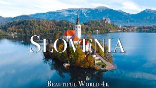 Slovenia 4k Scenic Relaxation Film - Relaxing Piano Music - Natural Landscape