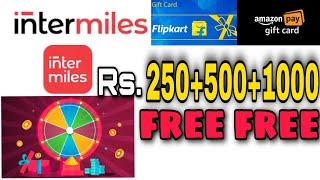 Intermiles App New Amazon Gift Voucher Offer | Intermiles App | Best earning app | 2020