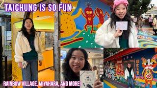 Taichung is AMAZING  Rainbow Village, Miyahara, and more! #taiwan