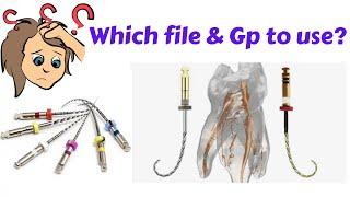 Which #endodontics  File to use in BMP Till what Number we have to prepare and which GP to use?