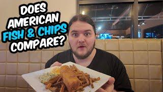 Can Kentucky Fish & Chips Beat the British Classic?  | USA Food Tour Ep. 1