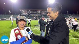 UCLA's Maricarmen Reyes describes 2OT goal to win national championship