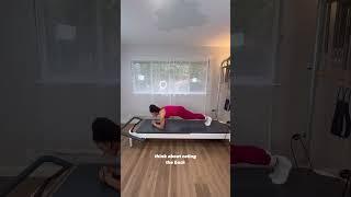 How to do a Forearm Plank on the Mat #pilates #pilatesmatwork #pilatesinstructor