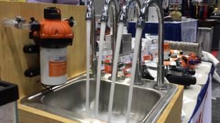 SEAFLO 55-Series 5.5 GPM On-Demand Water Pump Powerful Demo