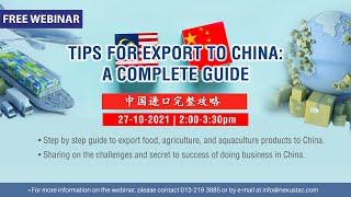 Tips for Export to China: A Complete Guide