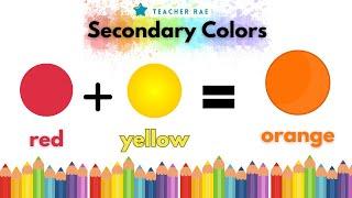 Colors || primary and secondary colors || Colors for kids