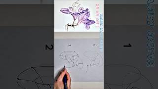 초보자 쉽게 꽃그리는 순서 "꼭 외우세요"         How to draw flowers easily for beginners. "Make sure to memorize it"