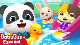 Cinco Niños en la Piscina | Canciones Infantiles | Video Para Niños | BabyBus Español