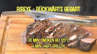 Ninja Woodfire - Ribeye Steak 650 g! Rückwärts gegart - NEXT LEVEL + Reinigung am Ende