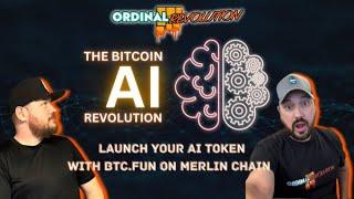 THE BITCOIN AI REVOLUTION (Launch AI Tokens with BTCDOTFUN) 