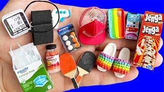 48 DIY MINIATURE REALISTIC HACKS AND CRAFTS, DIY POP IT, DIY DEVICE, DIY DOCTOR, DIY MINI FOOD !!!