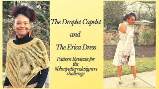 The Droplet Capelet and Style Sew Me Erica Dress - #BHMPatterndesigners 2020 Makes