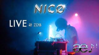 NICØ Live Set with Modular Synth/Eurorack @ ZDB, Lisbon (IDM, Techno, Glitch, d&b, ambient)