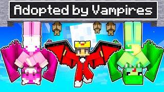 Adopted By VAMPIRE FAMILY In Minecraft!