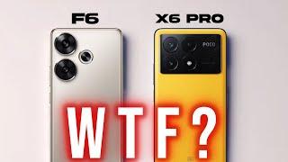 POCO X6 PRO vs POCO F6  the best HIGH RANGE at the price of MID RANGE QUALITY PRICE of 2024