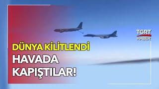 ABD-Rusya Gerginliğinde Savaş Uçakları Havalandı: Havada Kapıştılar!