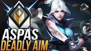 When VALORANT PRO Player Have DEADLY AIM - ASPAS | VALORANT HIGHLIGHTS