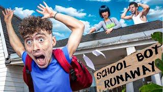 I ESCAPED The World's WORST PARENTS.. (Schoolboy Runaway)