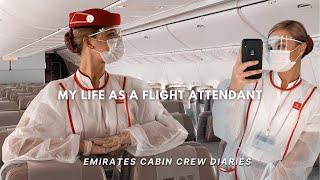 My Life As a  Flight Attendant | South African Emirates Cabin Crew | VLOG