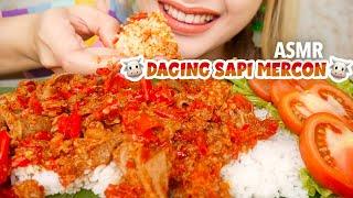 ASMR OSENG DAGING US BEEF SLICE SAMBEL MERCON | ASMR Indonesia