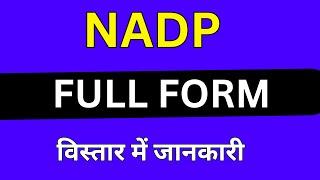 NADP full form