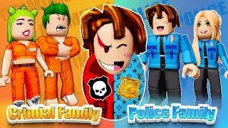 ROBLOX Brookhaven RP FUNNY MOMENTS: Police or Criminal? | Golden Roblox