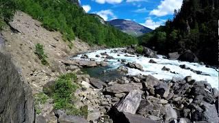 Norwegian Nature: Junkerdalselva river in Saltdal