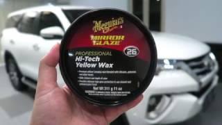 Polish dan Wax Menggunakan Meguiar's Mirror Glaze #26 - Indonesia