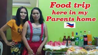 Food trip here in my Parents home/Filipino food/ Precious M Vlog