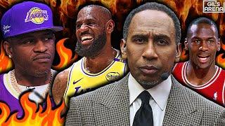 Stephen A Smith Changing His Goat BLOWS UP Gil's Arena