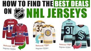 How to Find the BEST Deals on NHL Hockey Jerseys