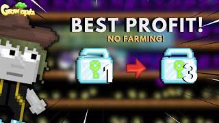 HOW TO PROFIT WITH 1 DL!!! BEST PROFIT | GrowTopia Profit