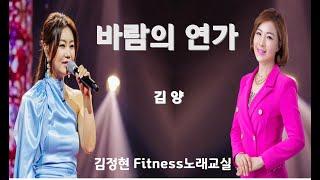 바람의 연가- 김양- 김정현 Fitness 노래교실- C, Db, D, A(남자키) 음원 악보