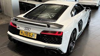 THE LAST Audi R8 Coupe Carbon Black V10 Performance | Interior and Exterior Review [4K]