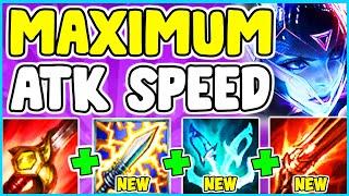 *NEW REWORK* ATTACK SPEED ITEMS ARE BROKEN VAYNE FULL ONHIT W MAX BUILD JUNGLE League Of Legends S10
