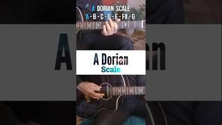 A Dorian Scale | Guitar Scales for Beginners | Guitar Theory with Aman Verma #learnguitar
