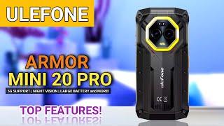 Ulefone Armor Mini 20 Pro - First Impressions, Specs And Price