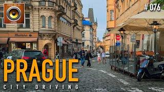 Prague driving after the rain in the evening with Jazz  Czech Republic 4K HDR