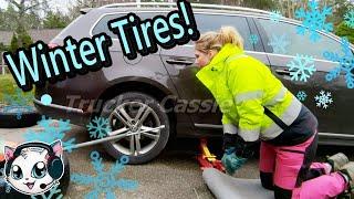 Winter Tire Season! Spa Day For My VW Passat  - Trucker Cassie