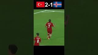 Türkiye vs İzlanda - Kerem Aktürkoğlu Hat-trick