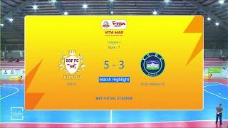 Vita Max Futsal League I Match Highlight  SGF FC VS YCDC Marga FC