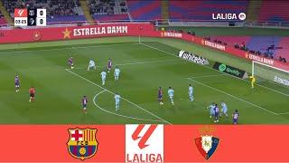 Barcelona vs Osasuna | LaLiga 24/25 | Match Highlights