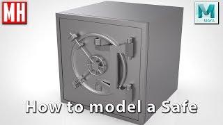 Maya 2018 modeling tutorial : How to model a SAFE